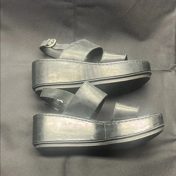 Born leather sandals CQA17 - Picture 5 of 8